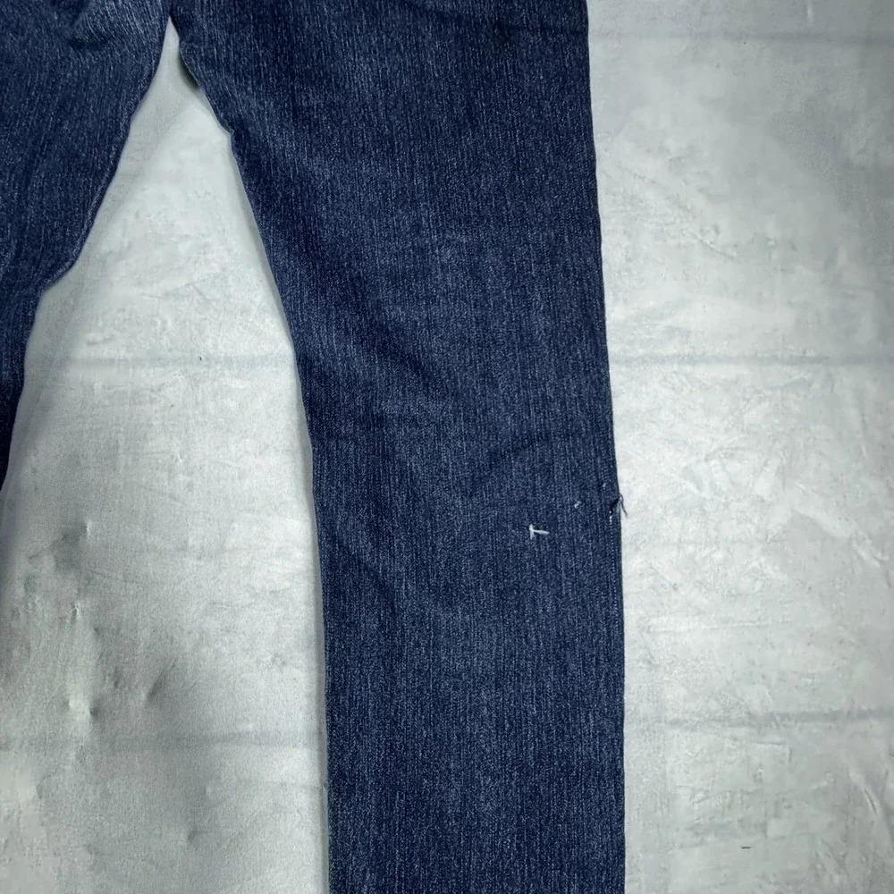 BQB‎ Womens Skinny Jeans Blue Dark Wash Denim Stretch 5-Pocket Slim Fit Size 7